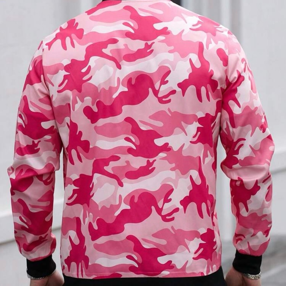 Men's Pink Camouflage Jacket